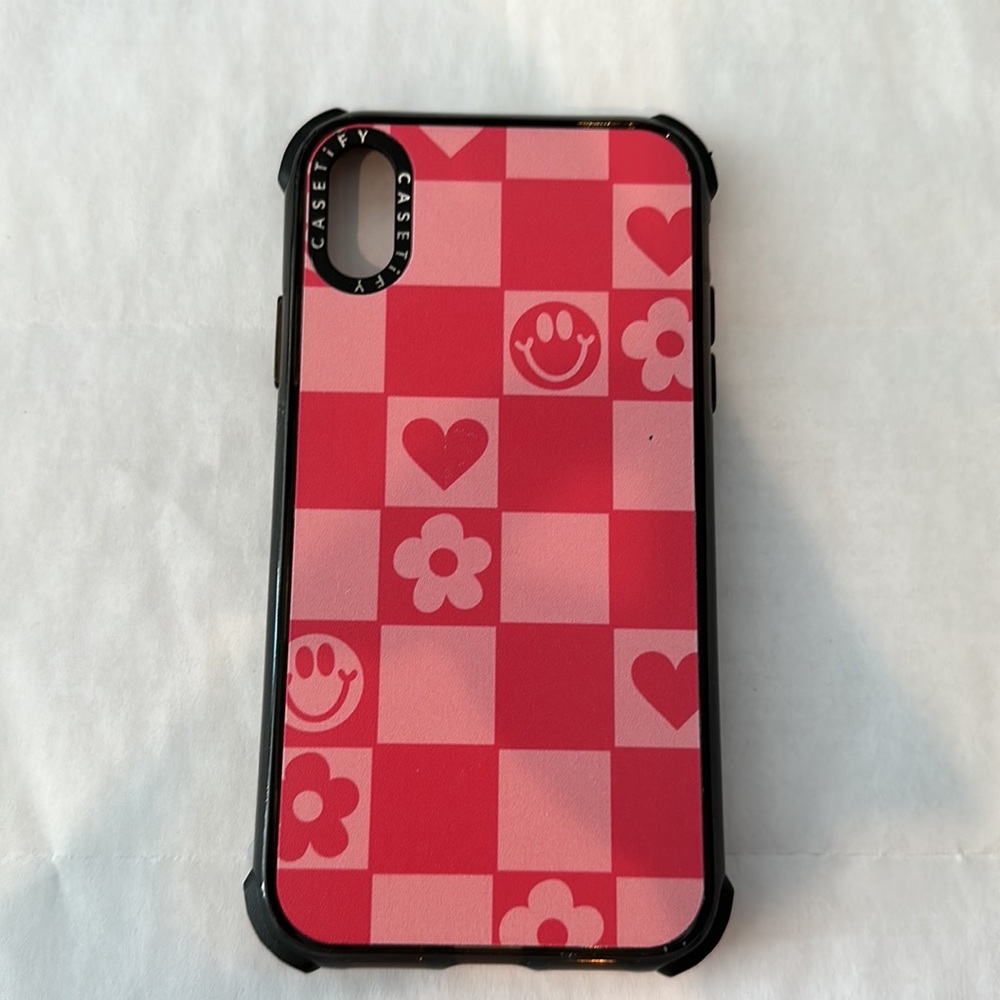 4 phone cases XR & 1 glass protector. Loopy, casetify, otter box, & Kate spade!